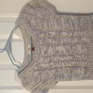 LEI Cable knit Sweater dress Various shades of grey Size S